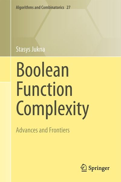 Produktbild: Boolean Function Complexity