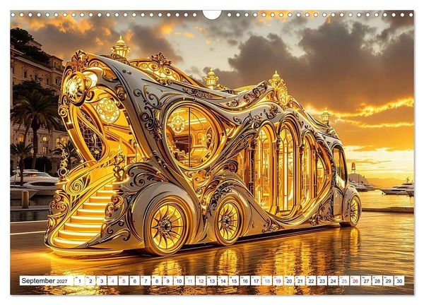 Produktbild: Rollende Traumwelten (Wandkalender 2027 DIN A3 quer), CALVENDO Monatskalender