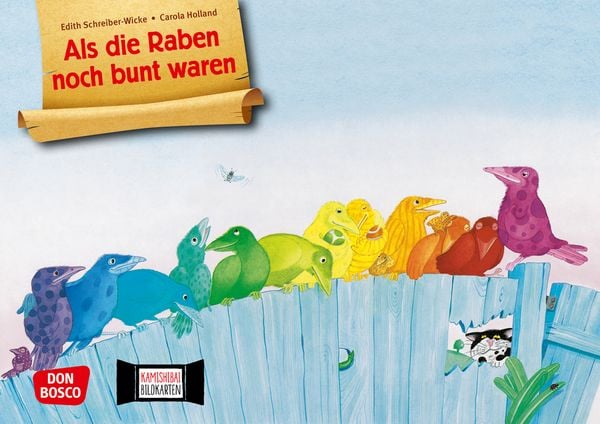 Produktbild: Als die Raben noch bunt waren. Kamishibai Bildkartenset