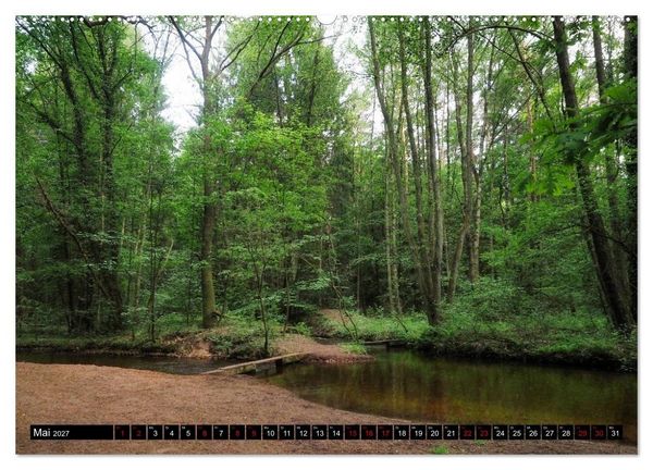 Produktbild: Naturparadies Mei&szlig;endorfer Teiche &ndash; Rund um den H&uuml;ttensee (hochwertiger Premium Wandkalender 2027 DIN A2 quer), Kunstdruck in Hochglanz
