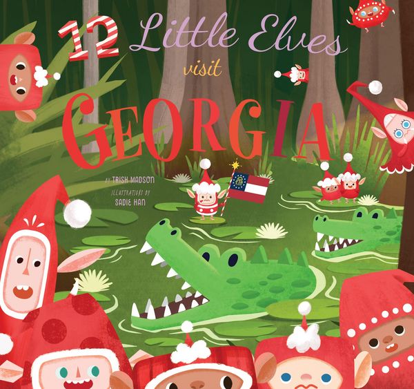 Produktbild: 12 Little Elves Visit Georgia