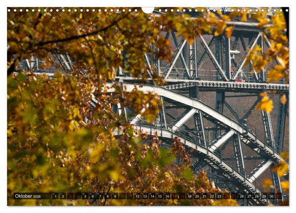 Produktbild: M&uuml;ngstener Br&uuml;cke - Stahlkonstruktion der Superlative (Wandkalender 2026 DIN A3 quer), CALVENDO Monatskalender
