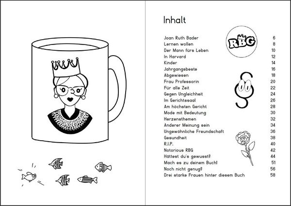 Produktbild: Ruth Bader Ginsburg - Richterin f&uuml;r Gerechtigkeit