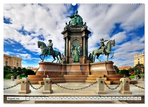Produktbild: Wien und Graz. &Ouml;sterreichs Perlen (hochwertiger Premium Wandkalender 2026 DIN A2 quer), Kunstdruck in Hochglanz