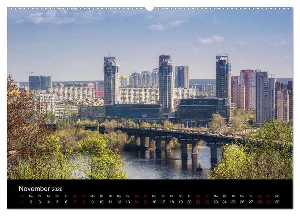 Produktbild: Unterwegs in Kiew (Wandkalender 2026 DIN A2 quer), CALVENDO Monatskalender
