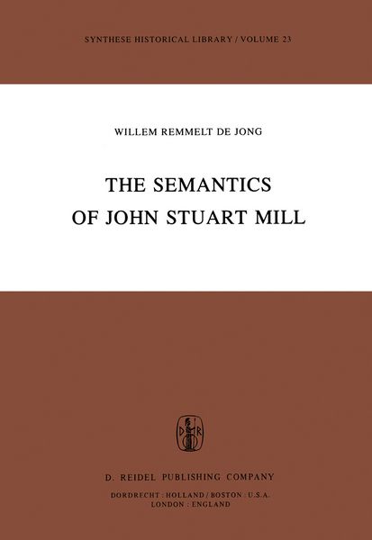 Produktbild: The Semantics of John Stuart Mill