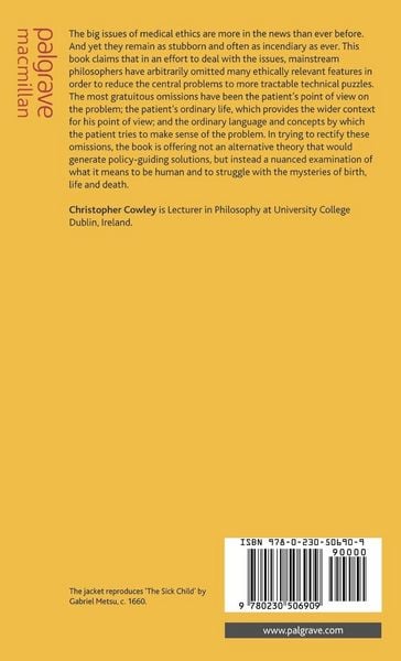 Produktbild: Medical Ethics, Ordinary Concepts and Ordinary Lives