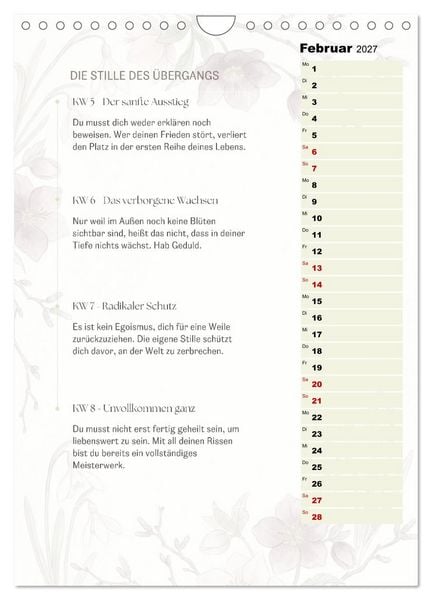 Produktbild: SEELENKOMPASS (Wandkalender 2027 DIN A4 hoch), CALVENDO Monatskalender