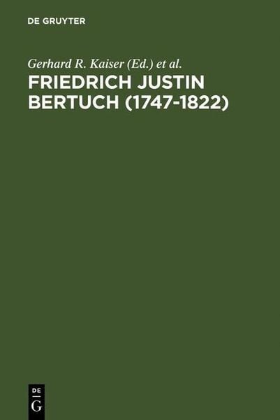 Produktbild: Friedrich Justin Bertuch (1747-1822)