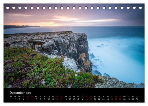 Produktbild: Portugisische Landschaften (Tischkalender 2026 DIN A5 quer), CALVENDO Monatskalender