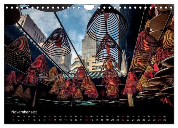 Produktbild: Hongkong (Wandkalender 2026 DIN A4 quer), CALVENDO Monatskalender