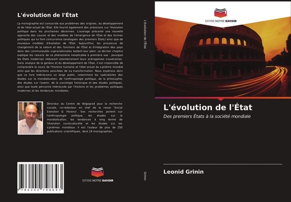 Produktbild: L'&eacute;volution de l'&Eacute;tat