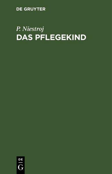 Produktbild: Das Pflegekind