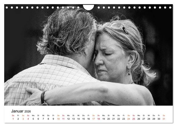Produktbild: Tango Argentino - Paare beim Tanz auf &ouml;ffentlichen Pl&auml;tzen (Wandkalender 2026 DIN A4 quer), CALVENDO Monatskalender