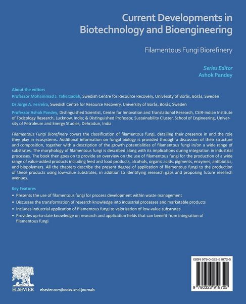 Produktbild: Current Developments in Biotechnology and Bioengineering