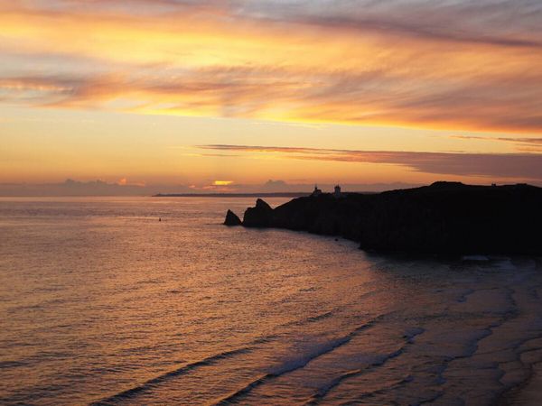 Produktbild: CALVENDO Puzzle Sonnenuntergang bei Camaret-sur-Mer | 1000 Teile Lege-Gr&ouml;&szlig;e 64x48cm Foto-Puzzle f&uuml;r gl&uuml;ckliche Stunden