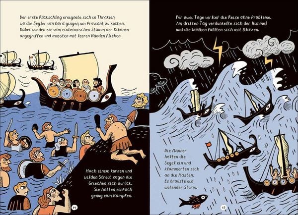 Produktbild: Die Odyssee. Graphic Novel