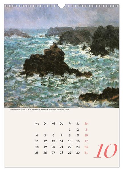 Produktbild: Claude Monet Impressionen 2027 (Wandkalender 2027 DIN A3 hoch), CALVENDO Monatskalender