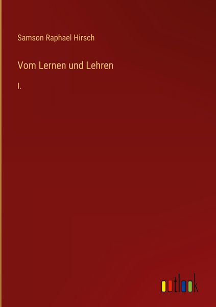 Produktbild: Vom Lernen und Lehren