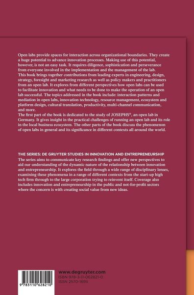 Produktbild: Innovating in the Open Lab