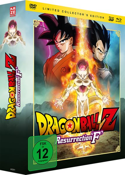 Produktbild: Dragonball Z - Resurrection F (+ DVD) (+ 3D-Blu-ray ) [LCE]