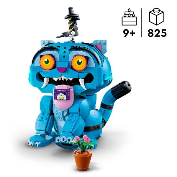 Produktbild: LEGO KPop Demon Hunters Der Tiger Derpy und die Elster Sussie 72537