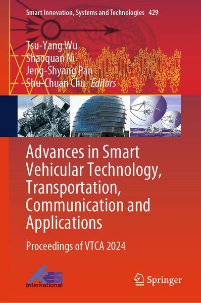 Produktbild: Advances in Smart Vehicular Technology, Transportation, Communication and Applications