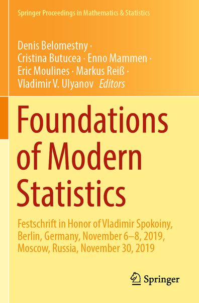 Produktbild: Foundations of Modern Statistics