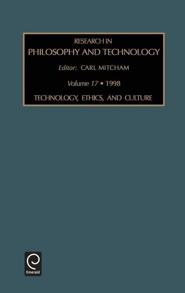 Produktbild: Research in philosophy and technology
