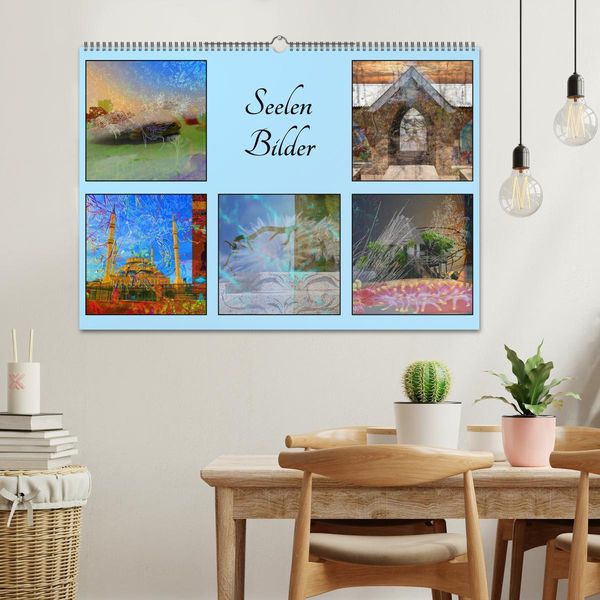 Produktbild: Seelen Bilder (Wandkalender 2026 DIN A2 quer), CALVENDO Monatskalender