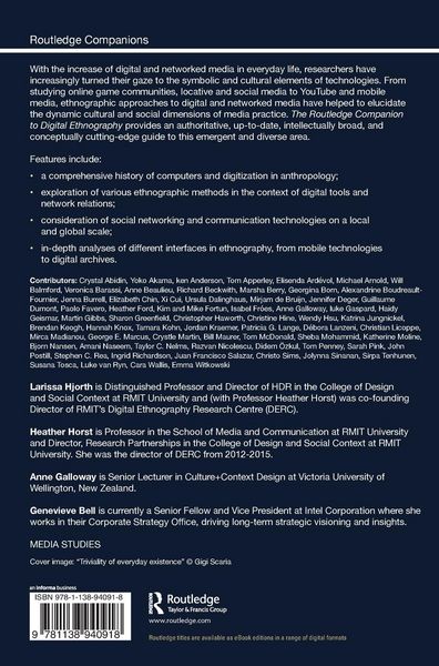 Produktbild: The Routledge Companion to Digital Ethnography