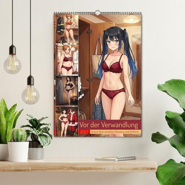 Produktbild: Vor der Verwandlung (Wandkalender 2027 DIN A2 hoch), CALVENDO Monatskalender