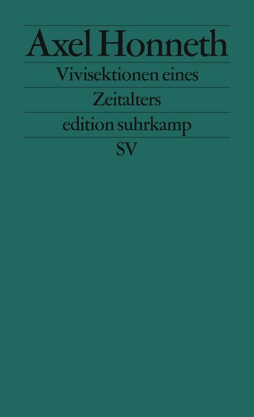 Produktbild: Vivisektionen eines Zeitalters