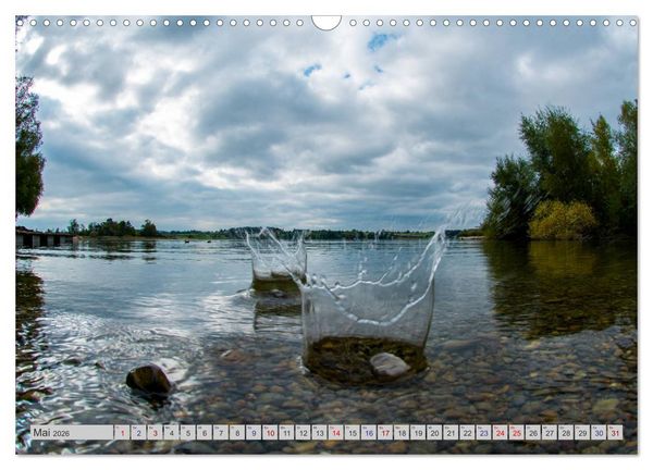 Produktbild: Der malerische Pf&auml;ffikersee (Wandkalender 2026 DIN A3 quer), CALVENDO Monatskalender