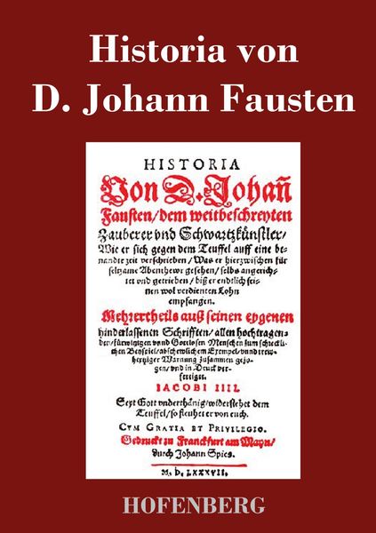 Produktbild: Historia von D. Johann Fausten