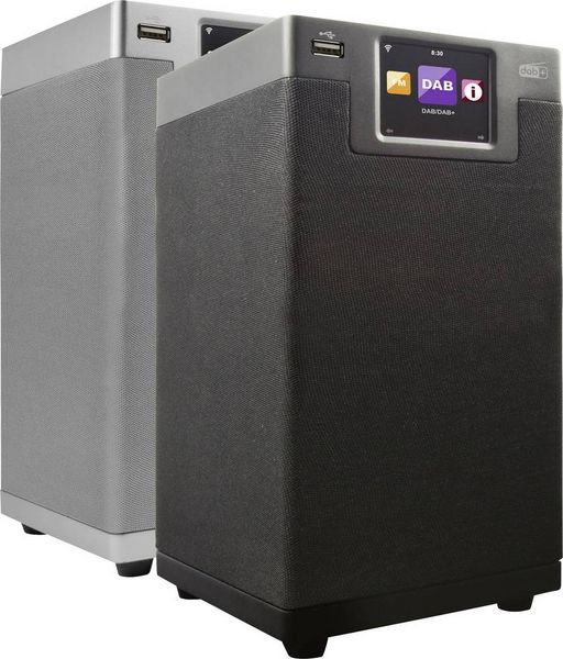 Produktbild: Imperial DABMAN i610 silber Tischradio DAB+, DAB, Internet, UKW Bluetooth&reg;, WLAN DLNA-f&auml;hig Silber