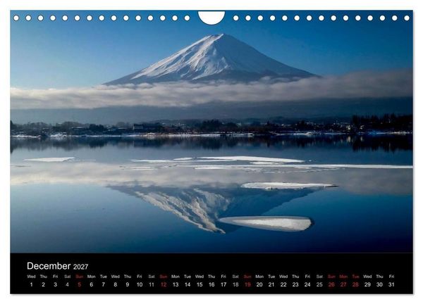 Produktbild: Mt. Fuji 2027 (Wall Calendar 2027 DIN A4 landscape), CALVENDO 12 Month Wall Calendar