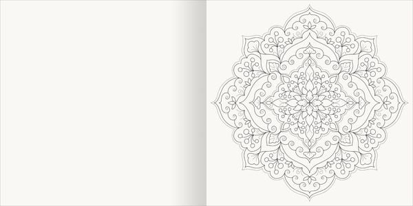 Produktbild: Aquarell-Malblock &ndash; Mandalas