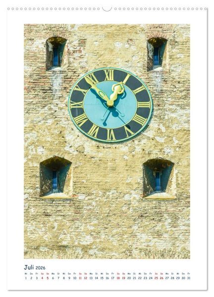 Produktbild: Ulm Fassaden der Stadt (hochwertiger Premium Wandkalender 2026 DIN A2 hoch), Kunstdruck in Hochglanz