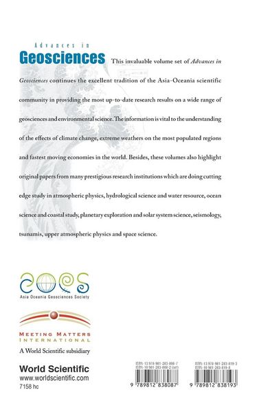 Produktbild: Adv in Geosciences (v21)