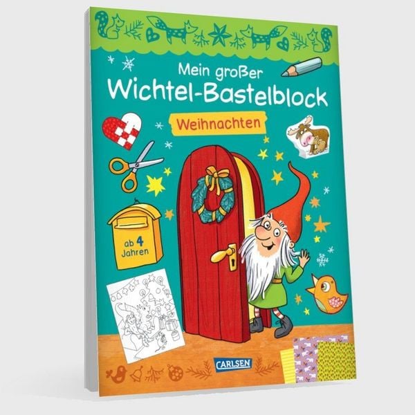 Produktbild: Mein gro&szlig;er Wichtel-Bastelblock