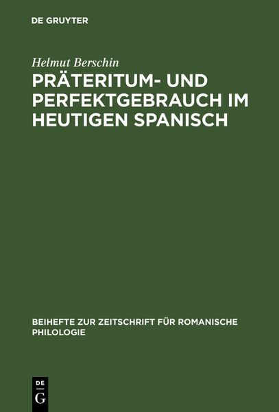 Produktbild: Pr&auml;teritum- und Perfektgebrauch im heutigen Spanisch