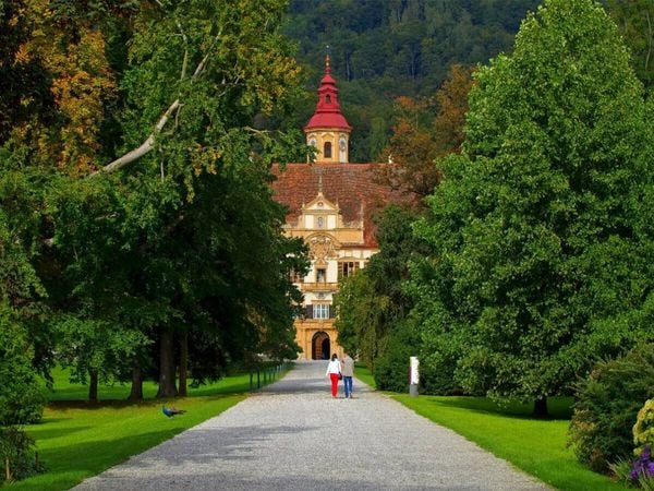 Produktbild: CALVENDO Puzzle Schloss Eggenberg | 1000 Teile Lege-Gr&ouml;&szlig;e 64x48cm Foto-Puzzle f&uuml;r gl&uuml;ckliche Stunden