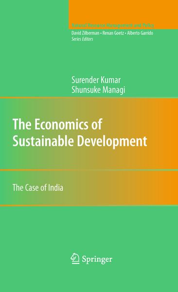 Produktbild: The Economics of Sustainable Development