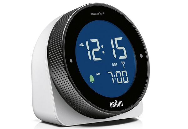 Produktbild: Braun BC24W-DCF Funk Wecker Schwarz, Wei&szlig;