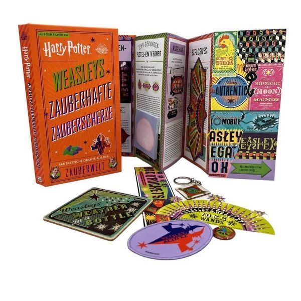 Produktbild: Harry Potter: Weasleys Zauberhafte Zauberscherze - Fantastische Objekte aus der Zauberwelt