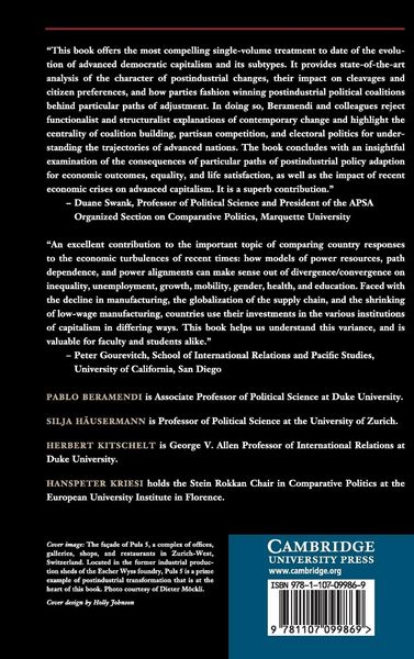 Produktbild: The Politics of Advanced Capitalism