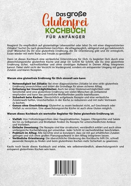 Produktbild: Das gro&szlig;e Glutenfrei Kochbuch f&uuml;r Anf&auml;nger