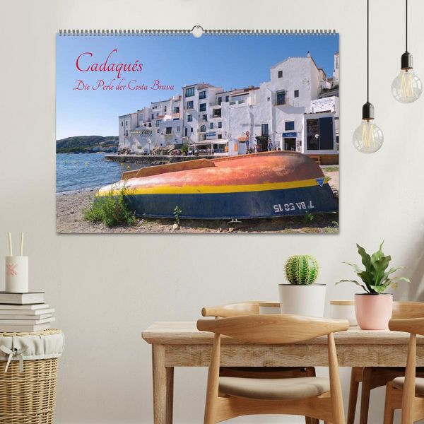 Produktbild: Cadaqu&eacute;s - Perle der Costa Brava (Wandkalender 2026 DIN A2 quer), CALVENDO Monatskalender