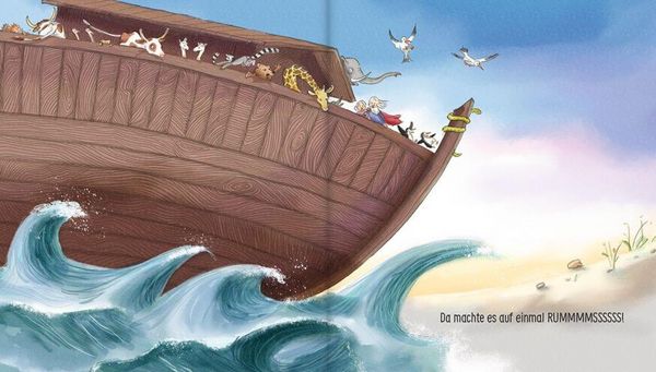 Produktbild: Als Noah die Arche baute &ndash; ein Bilderbuch f&uuml;r Kinder ab 5 Jahren